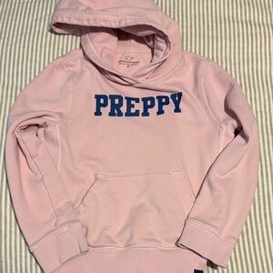 Vineyard Vines Pink Preppy Kids Hoodie